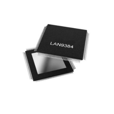 Ethernet IC LAN9384T-V/6XXVAO 100BASE-T1 Gigabit Ethernet Switch IC