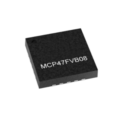 Entegre Devre Çip MCP47FVB08-E/MQ I2C Arayüzü ile 8 Bit Oktal Çıktı DAC