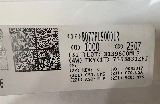 BQ77PL900DLR Entegre Devre Çip 5-10 Serisi Hücre Li-ion Pil Koruyucu ve Analog Ön Sonu