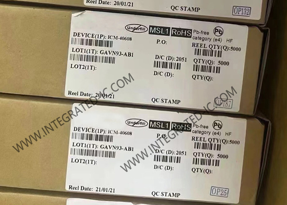 ICM-40608 Sensör IC Performans 6 Eksenli MEMS Hareket Takibi IMU LGA-14 Hareket Sensörleri