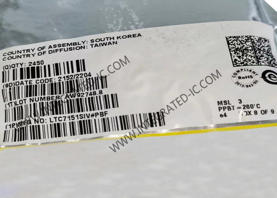 Yüksek Verimli LTC7151SIV 1MHz Senkron Monolitik Buck Dönüştürücü 28-VFQFN