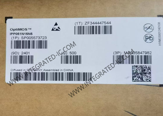 IPP051N15N5 Entegre Devre Çip 150V N-Kanal Güç MOSFET Transistörleri TO-220-3