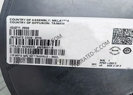 AD7794BRUZ 6 Kanallı Düşük Gürültülü Düşük Güç 24-Bit Analogdan Dijitale Dönüştürücüler