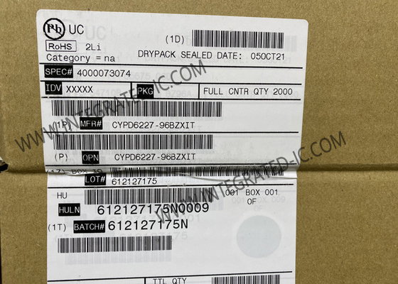 CYPD6227-96BZXI Entegre Devre Çipleri Çift Portlu USB Tipi-C Denetleyicisi IC VFBGA96