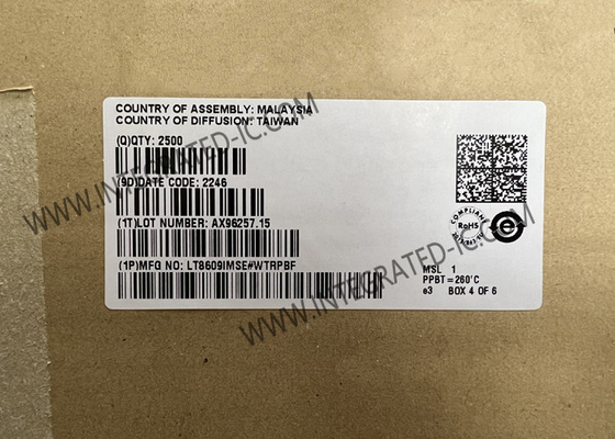 LT8609IMSE#WTRPBF Entegre Döngü Çipleri DC DC Değiştirme Düzenleyicileri 10-TFSOP