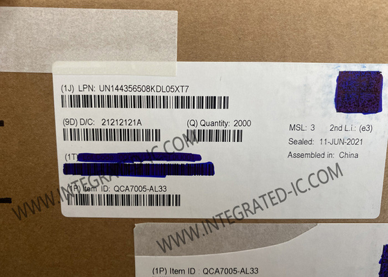 QCA7005-AL33 IoT Chip Powerline İletişim ve EvPlug Yeşil PHY QFN-68