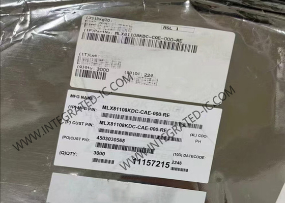 MLX81108KDC-CAE-000-RE Entegre Devre Çip Tek Kanal LIN RGB Köle Çevre Işığı Denetleyicisi