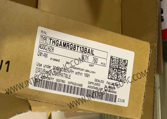 THGAMRG8T13BAIL Bellek IC Çip 256Gbit NAND Bellek IC FBGA-153 eMMC Flash sürücüler