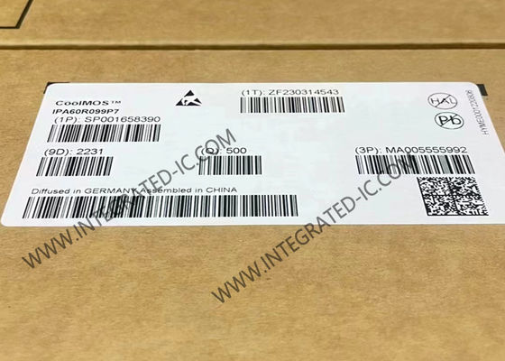 IPA60R099P7 Entegre Devre Çipleri N-Kanal Güç MOSFET Transistörleri PG-TO220-3