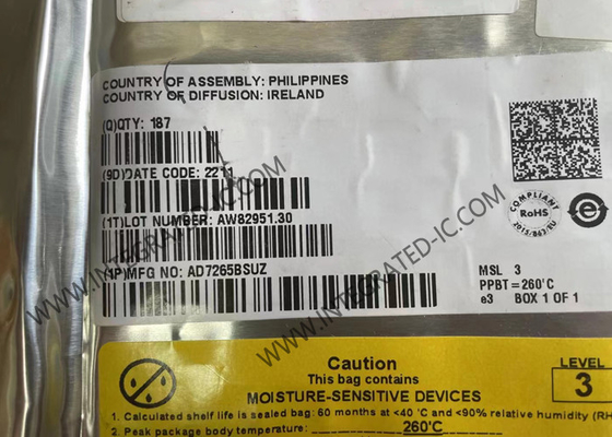 AD7265BSUZ Entegre Devre Çipleri 12 Bitli ADC Dönüştürücüler TQFP-32 3 Kanallı SAR ADC