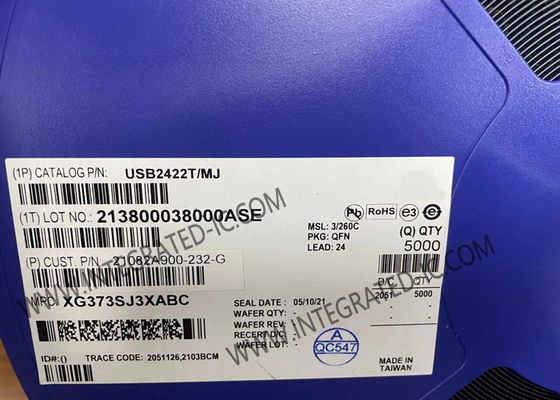 USB2422T/MJ Entegre Devre Çip 2-Port USB 2.0 Yüksek Hızlı Hub Denetleyicisi QFN-24