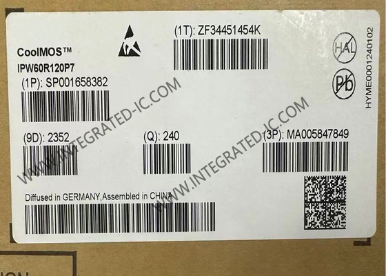 IPW60R120P7 Entegre Devre Çip 600V N-Kanal Güç MOSFET Transistörleri TO-247-3