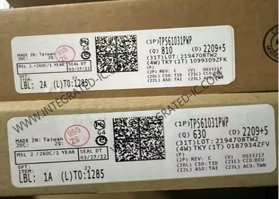 TPS61031PWP Entegre Devre Çip 96% Verimli Senkron Güçlendirme Dönüştürücüsü HTSSOP-16