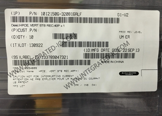 10121506-320816ALF Bağlantılar 9A HPCE Tıbbi için Kart Kenar Bağlantıları