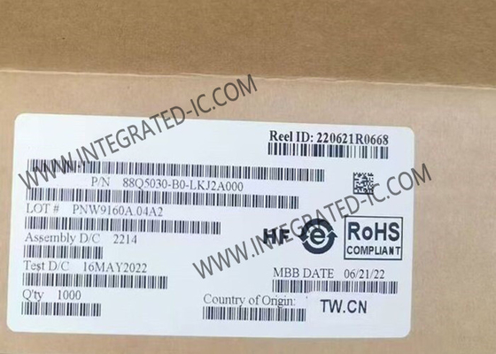 Entegre Devre Yongası 88Q5030-B0-LKJ2A000 Ethernet Fiziksel Katman Alıcı-Verici