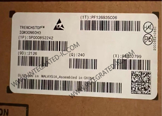IGW30N60H3 Entegre Devre Çip 600V 30A Tek IGBT Transistörleri TO-247