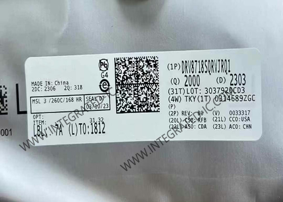 Entegre devre çipi DRV8718SQRVJRQ1 Otomobil Akıllı Tam Yarım Köprü Sürücüleri