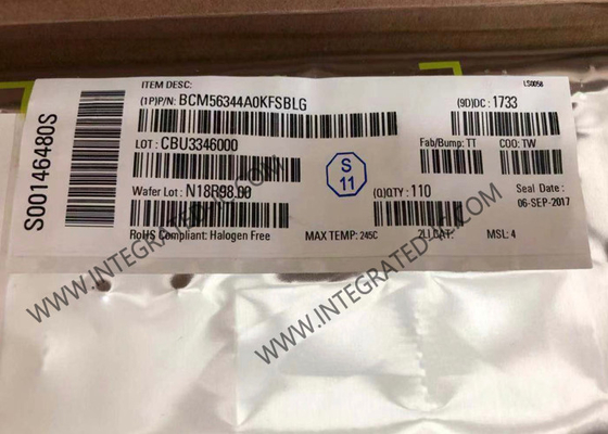 BCM56344A0KFSBLG Ethernet IC 40GE Ethernet Çip 12X10GE İletişim ve Ağ IC'leri