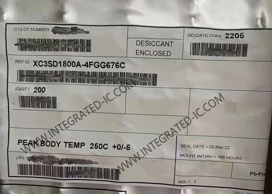 XC3SD1800A-4FGG676C Alan Programlanabilir Geçit Dizisi FBGA-676 Spartan®-3A DSP FPGA IC