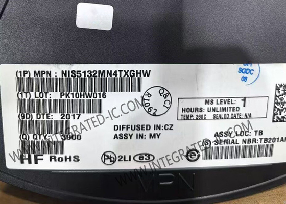 NIS5132MN4TXGHW Entegre Devre Çip 12V 44Ω Elektronik Sigorta DFN-10 Paketi
