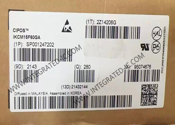 Otomobil IGBT Modülleri IKCM15F60GA 600V 3 Fazlı Güç Sürücü Modülü 2000Vrms
