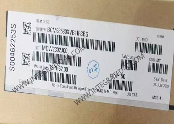 BCM68580XVB1IFSBG Ethernet IC Ağı IC 10G XPON Fiber Home Gateway SoC