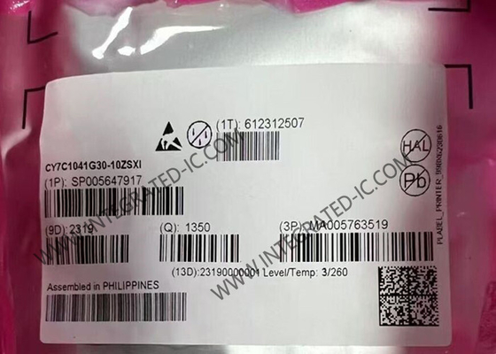 CY7C1041G30-10ZSXI Bellek IC Çip Paralel Arayüzlü Yüksek Performanslı 4 Mbit Hızlı SRAM Bellek