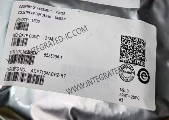 ADP7104ACPZ Entegre Devre Çipleri LDO Doğrusal Düzenleyiciler 20V Düşük Düşme Doğrusal Düzenleyiciler