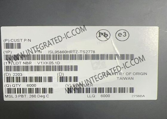 ISL95860HRTZ Entegre Devre Çip Çok Fazlı IMVP9 Denetleyicisi TQFN-32