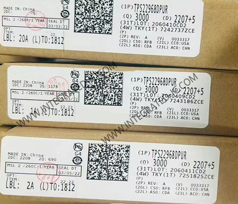 TPS22968DPUR Entegre Devre Çip Çift Kanal Yük Değiştiricisi WSON-14 Güç Değiştiricileri