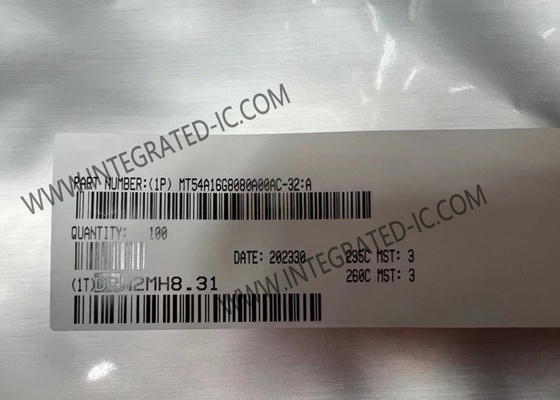 MT54A16G8080A00AC-32:A Memory IC Chip 128Gbit 8 Kanal Yüksek Bant Genişliği DRAM ECC ile Hafıza