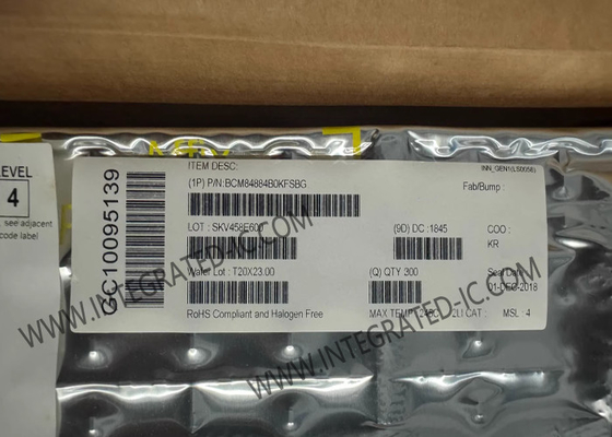 BCM84884B0KFSBG Ethernet IC Dört Portlu Ethernet CMOS Alıcı BGA Paketi