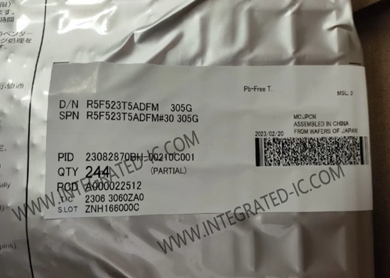 Mikro denetleyici MCU R5F523T5ADFM 32 Bit MCU LFQFP64 Dahili Mikro Denetleyici