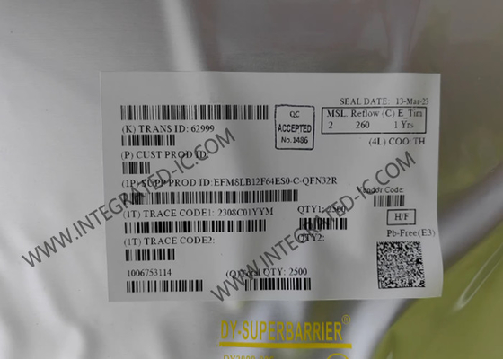 EFM8LB12F64ES0-C-QFN32R Mikro denetleyici MCU 72 MHz 8-Bit Mikro denetleyici QFN-32 Paketi