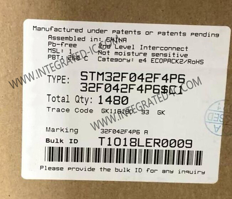 STM32F042F4P6 Mikro denetleyici MCU Ana Akım Kol Cortex-M0 USB Hat MCU TSSOP-20
