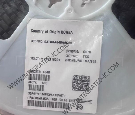 MPXV6115V6T1 Algılayıcı IC -115'den 0 kPa'ya kadar ölçüm ve mutlak basınç algılayıcı SOP-8