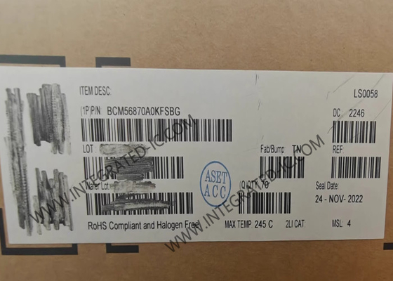 BCM56870A0KFSBG Ethernet IC 3.2 Tb/S Programlanabilir Çok Katmanlı Değiştirici IC