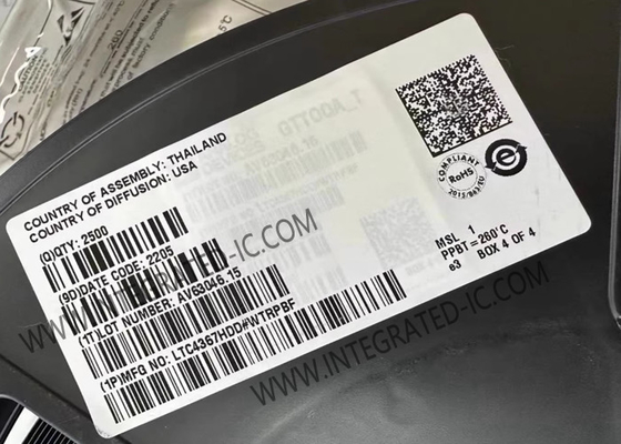 LTC4367HDD Entegre Devre Çip 100V Aşırı Voltaj Alt Voltaj ve Ters Güçlendirme Koruma Denetleyicisi
