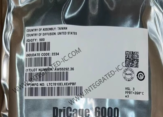 Entegre Devre Çipleri LTC7810ELXE 105kHz 780kHz'ye Buck Regulator IC LQFP48