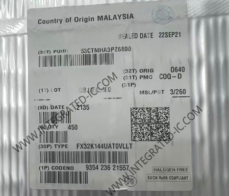 FX32K144UAT0VLLT Mikro denetleyici MCU 112MHz ARM Cortex M4F Mikro denetleyici LQFP-100