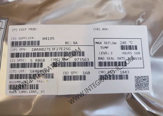 10AX027E3F27E2SG Alan Programlanabilir Geçit Dizisi Yüksek Performanslı Arria 10 GX FPGA IC