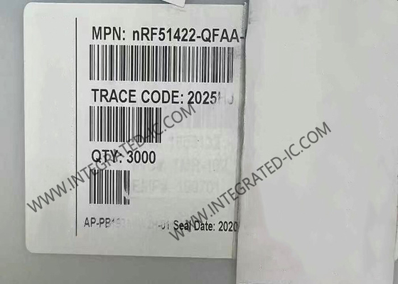 NRF51422-QFAA BT IC Multiprotocol BT Düşük Enerji ve 2.4GHz Sistem-Çip