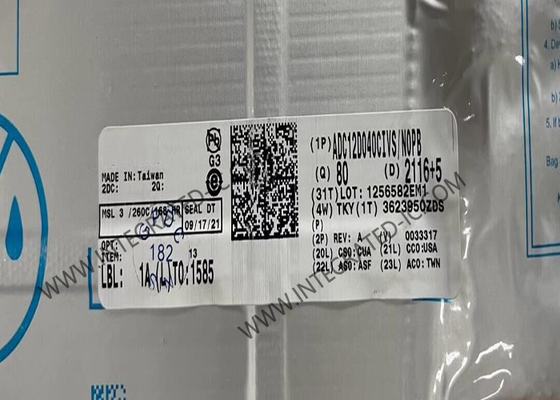 ADC12D040CIVS Entegre Devre Çip 12 Bit Analog Dijital Dönüştürücü TQFP-64