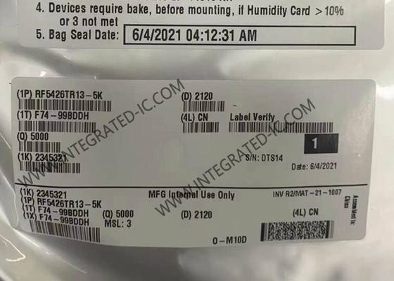 RF5426TR13 Kablosuz İletişim Modülü Mobil Cihaz RF Güç Güçlendirici Çip