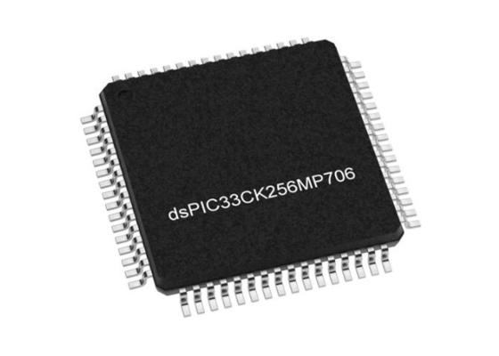 DSPIC33CK256MP706-E/PT Mikro denetleyici MCU Dijital Sinyal Denetleyici 100MHz Tek çekirdekli DSC