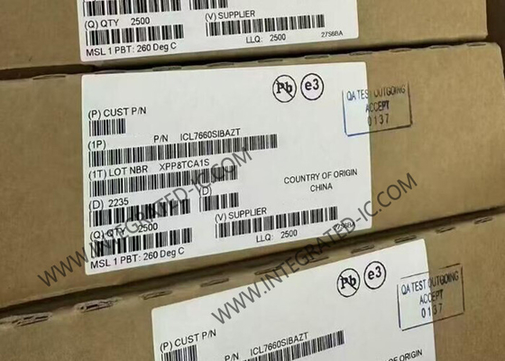 ICL7660SIBAZT Entegre Devre Çipleri CMOS Voltaj Dönüştürücüleri SOIC8 Değiştirme Düzenleyicisi IC