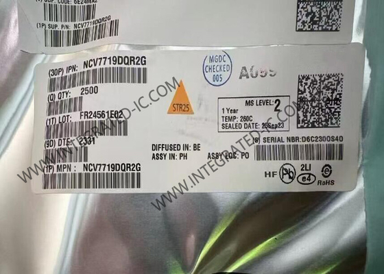 NCV7719DQR2G Entegre Devre Çipleri 550mA Motor Sürücüleri SSOP24 Oktal Yarım Köprü Sürücüsü