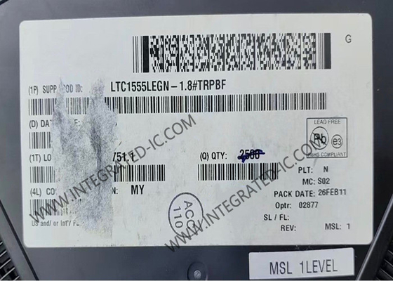LTC1555LEGN-1.8 Entegre Devre Çip SIM Güç kaynağı ve Seviye Çeviricisi SSOP-16