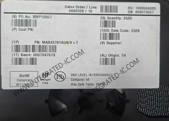 MAX4376TAUK Entegre Döngü Çip 1mA Tek Yüksek Yan Akım Duyucu Amplifikatörü