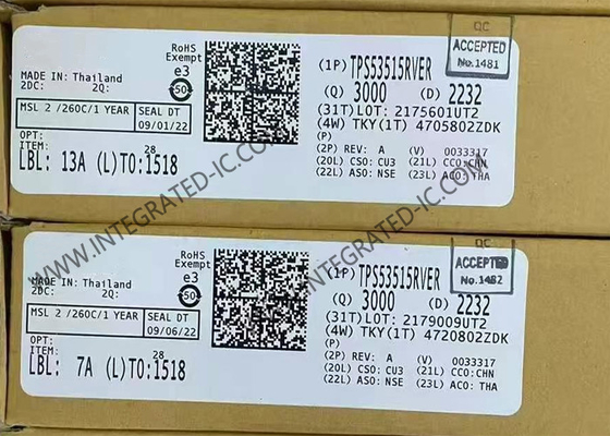 TPS53515RVER Entegre Devre Çip 12A Tek Senkron SWIFT Buck Değiştiricisi VQFN28